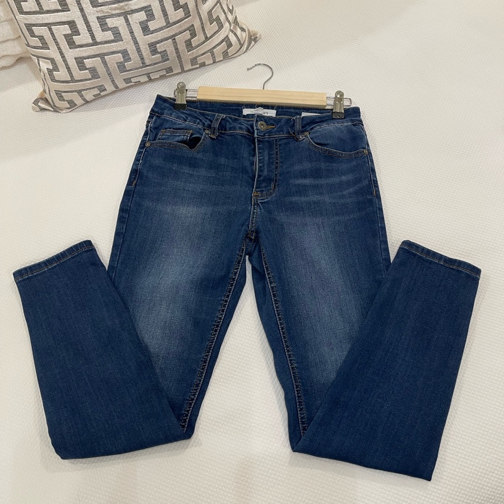 Ellen Tracy Serene Classic Blue Denim Jeans